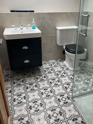 Versatile Tiles for Hallway and Bathroom Designs