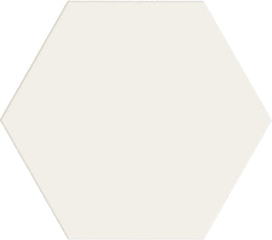 Hexagon Antique Cream Matt Porcelain (Sample) image 1