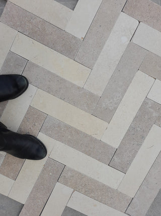 Ashlar Tumbled Limestone Bricks image 6