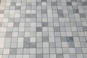 Pearl &amp; Crema Di Vena Polished Mosaic Marble (Sample) image 1