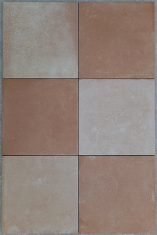 Argile Clay and Sand Terracotta Chequer Matt Porcelain image 4