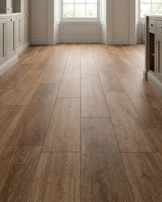 Ashdown Natural Walnut Wood Effect Porcelain