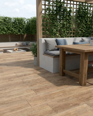 Ashdown Oak Outdoor Wood Effect Porcelain