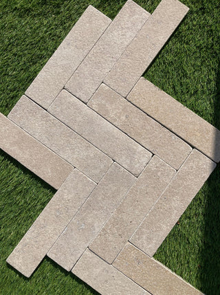 Authentic Ashlar Antiqued & Tumbled Limestone image 3