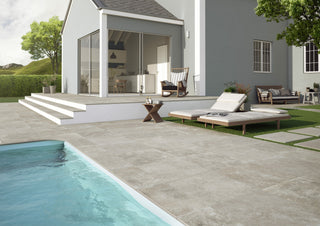 Burgundy Grey Exterior Porcelain 20mm image 2