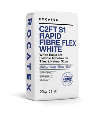 C2FT S1 Rapid Flex White Adhesive 20kg image 1