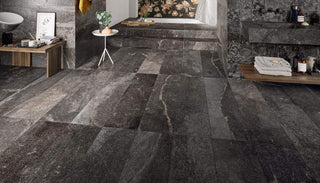 Cadiz 3D Nero Matt Porcelain (Sample) image 1