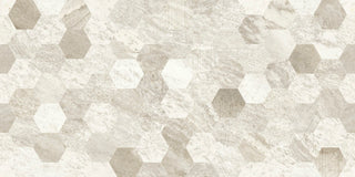 Aqua Aged Hexagon Light Porcelain (Sample) image 1