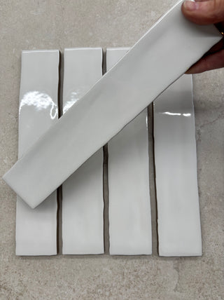 Casablanca Blanc Gloss Porcelain Brick image 3