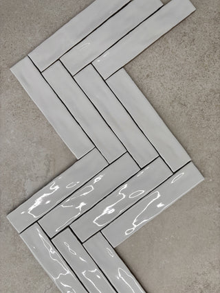 Casablanca Blanc Gloss Porcelain Brick image 4