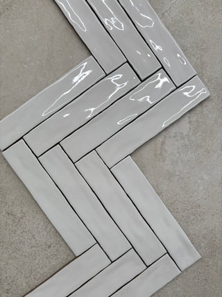 Casablanca Blanc Gloss Porcelain Brick image 2