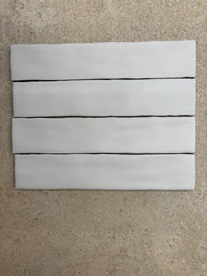 Casablanca Blanc Matt Porcelain Brick (Sample) image 1