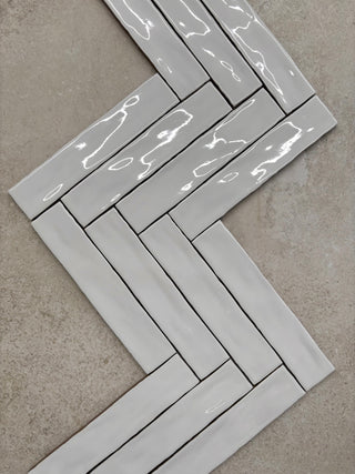 Casablanca Greige Gloss Porcelain Brick image 4