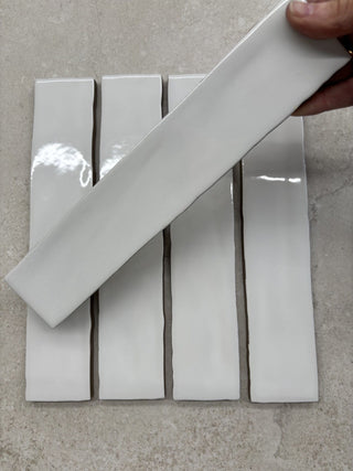 Casablanca Greige Gloss Porcelain Brick image 2