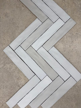 Casablanca Greige Matt Porcelain Brick image 2