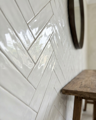 Casablanca Blanc Gloss Porcelain Brick