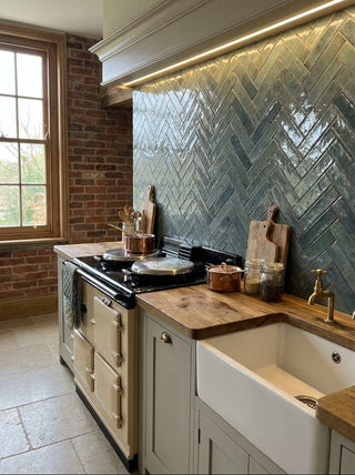 Chiltern Sky Gloss Porcelain Bricks