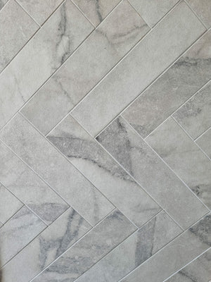 Dolce Antiqued Porcelain Brick Tile (Sample) image 1