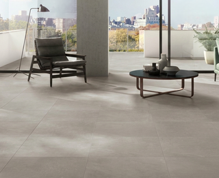 Dune Silver Matt Stone Effect Porcelain