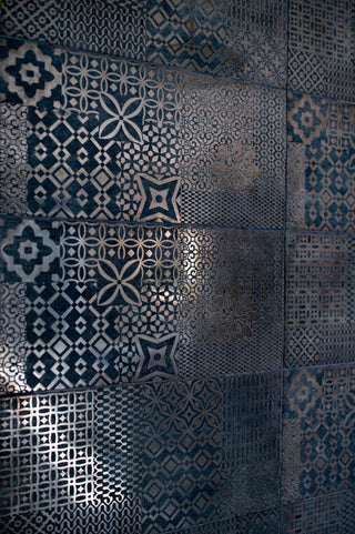 Castello Aztec Lappato Black Décor Porcelain