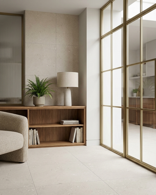 Fossile Piccolo Stone Terrazzo Effect Matt Porcelain