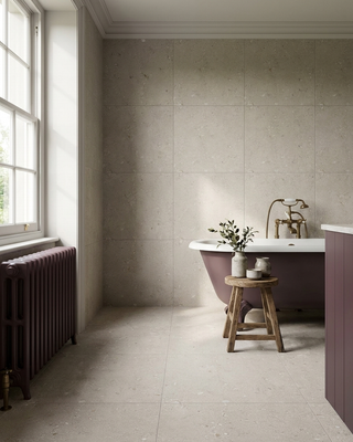 Fossile Piccolo Stone Terrazzo Effect Matt Porcelain