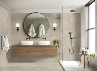 Genoa Natural Greige Porcelain image 1