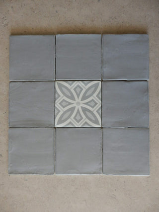 Venice Grey Base Décor Porcelain (Sample) image 1