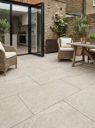 Ground Bone Outdoor Stone Effect Porcelain