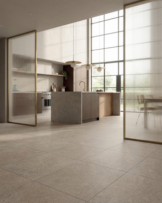 Ground Taupe Matt Stone Effect Porcelain