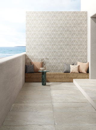 Hexham Beige Exterior Porcelain 20mm