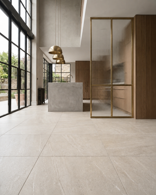 Haworth Crema Stone Effect Matt Porcelain