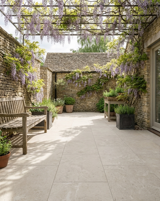 Hexham White Exterior Porcelain 20mm