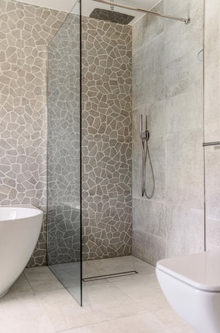 Saturn Giraffe Facet Powder Bone Natural Porcelain image 5