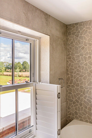 Saturn Giraffe Facet Powder Bone Natural Porcelain image 3