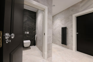 Geneva Chevron Silver Porcelain image 5