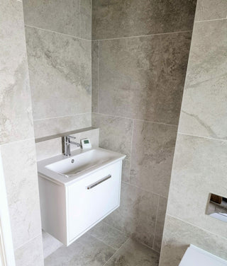 Travertine Ivory Natural Porcelain image 1