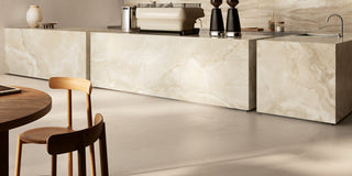 Maravilla Onyx Effect Amber Satin Porcelain image 3