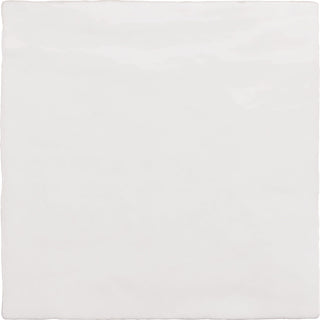 Monaco Zellige Blanc Square Glazed Ceramic (Sample) image 1