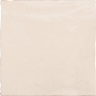 Monaco Zellige Milky White Square Glazed Ceramic (Sample) image 1