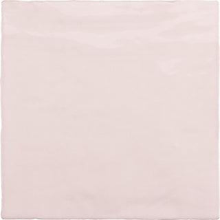 Monaco Zellige Rose Pink Square Glazed Ceramic (Sample) image 1