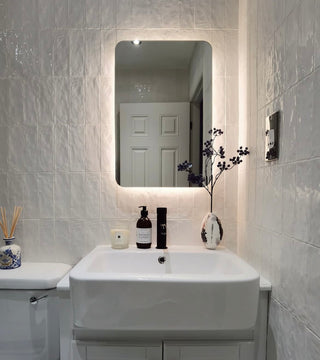 Monaco Glazed Blanc Ceramic Bricks