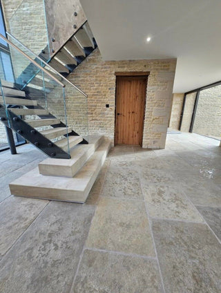 Madras Limestone Tumbled &amp; Aged image 5