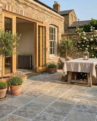 Madras Limestone Tumbled & Aged
