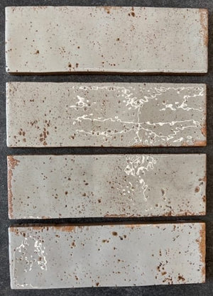 Marrakesh Blanc Gloss Porcelain Brick (Sample) image 1