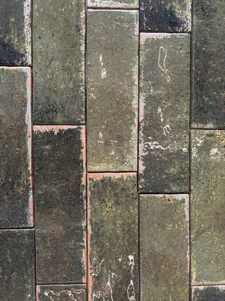 Marrakesh Olive Gloss Porcelain Brick image 1