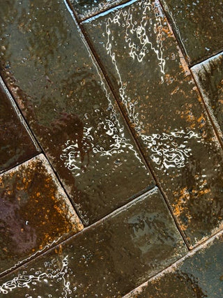 Marrakesh Russet Gloss Porcelain Brick image 2