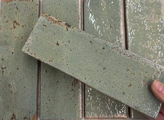 Marrakesh Sea Green Gloss Porcelain Brick image 5