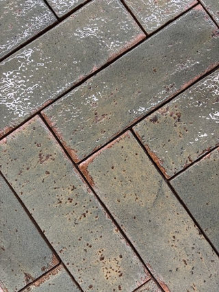 Marrakesh Sea Green Gloss Porcelain Brick image 3