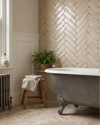 Marrakesh Beige Gloss Porcelain Brick